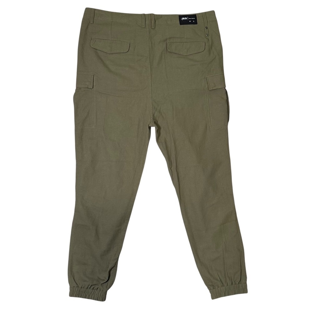 Publish Men’s Size 42 Waist Olive Green Utility Cargo Jogger Pant - Picture 3 of 9